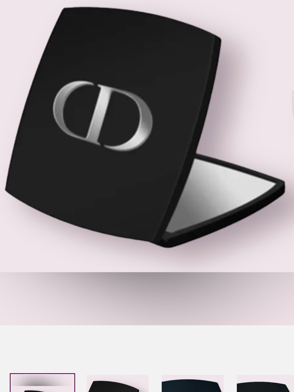 Dior Compact Mirror - Matte Black